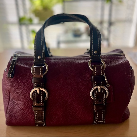 Coach Chelsea Leather Satchel - Picture 1 of 9